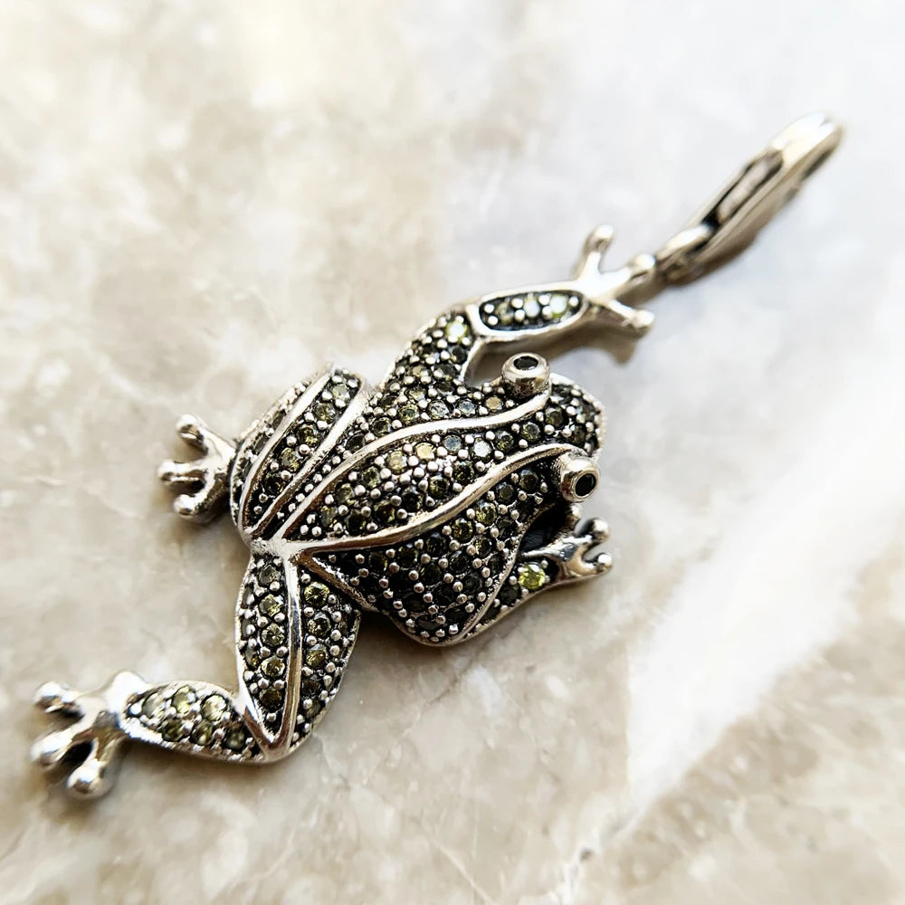 Pendant Frog Green For Women Men