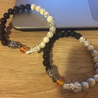 Stone Beads Bracelet Men