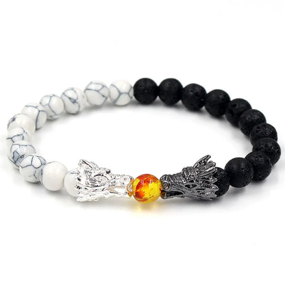 Stone Beads Bracelet Men