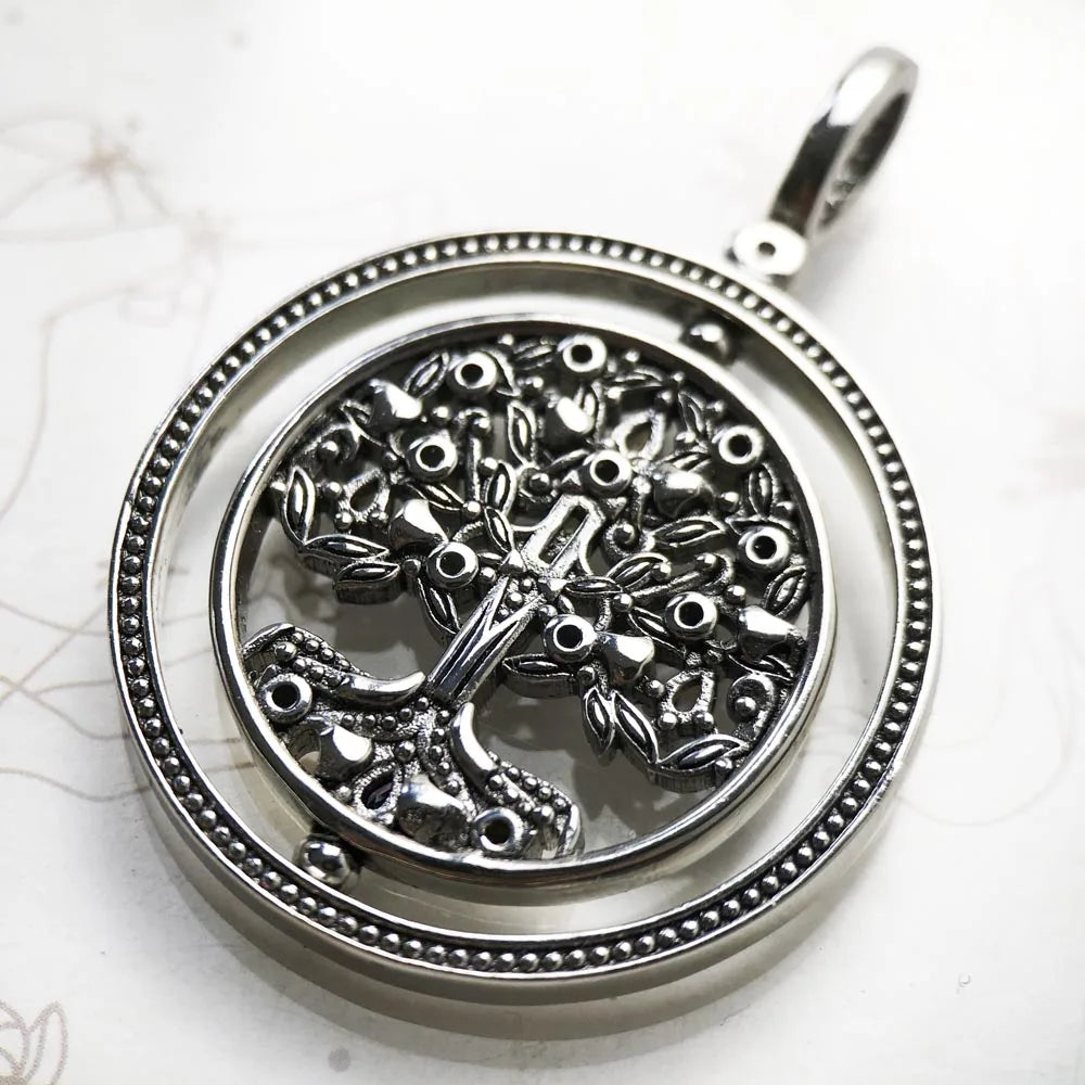 Pendant Rotating Tree of Life-symbol For Women