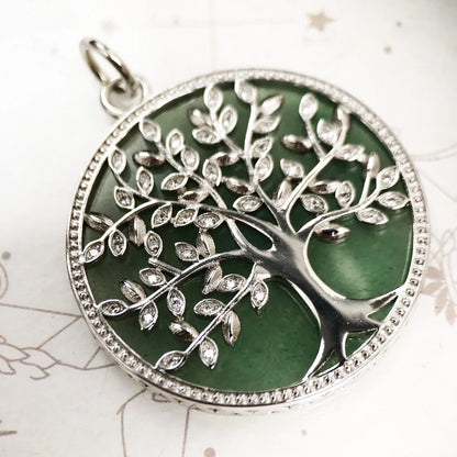 Pendants Green Tree  For Women