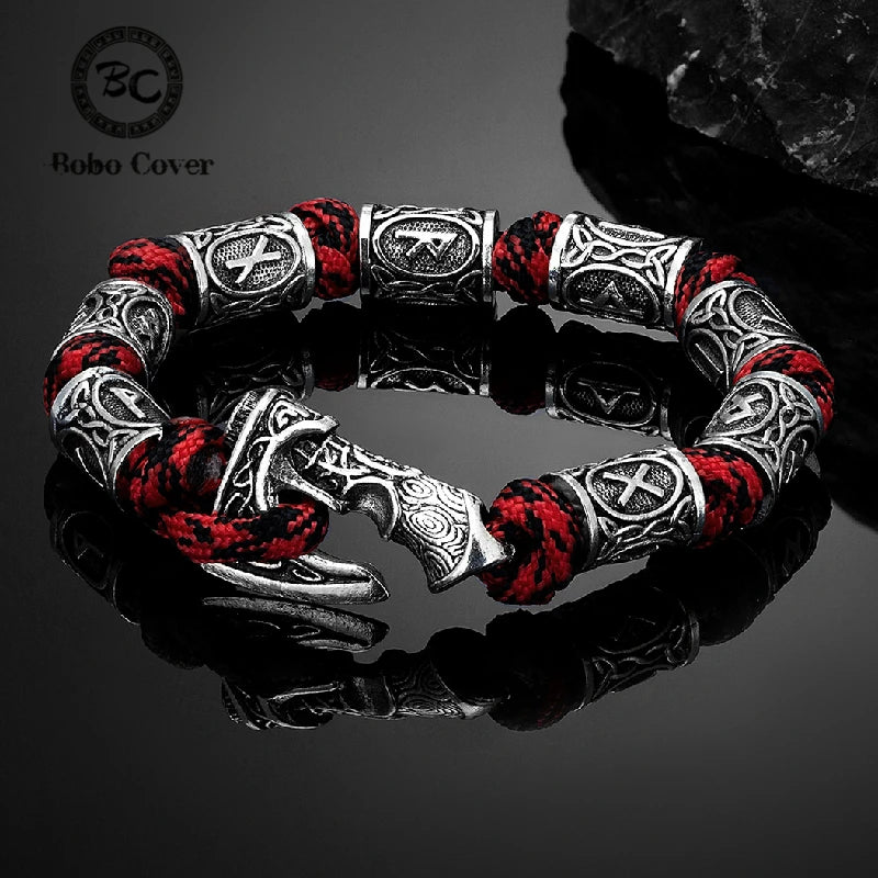 Axes Wrap Bracelets Men Wristband