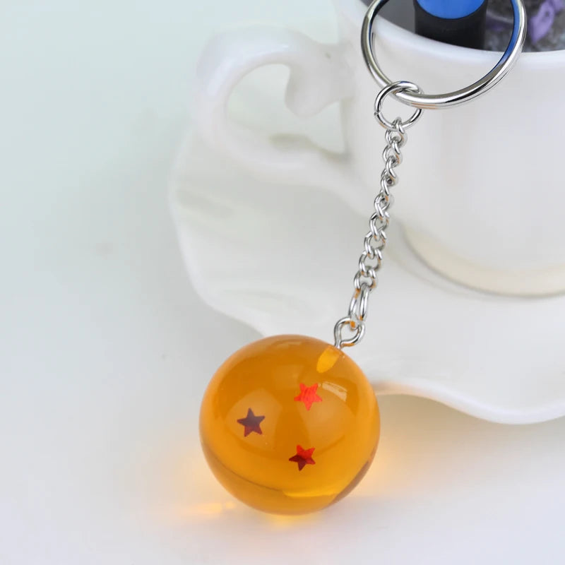 1-7 Stars Balls Keychain Charms