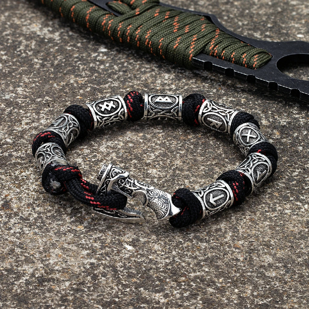 Axes Wrap Bracelets Men Wristband