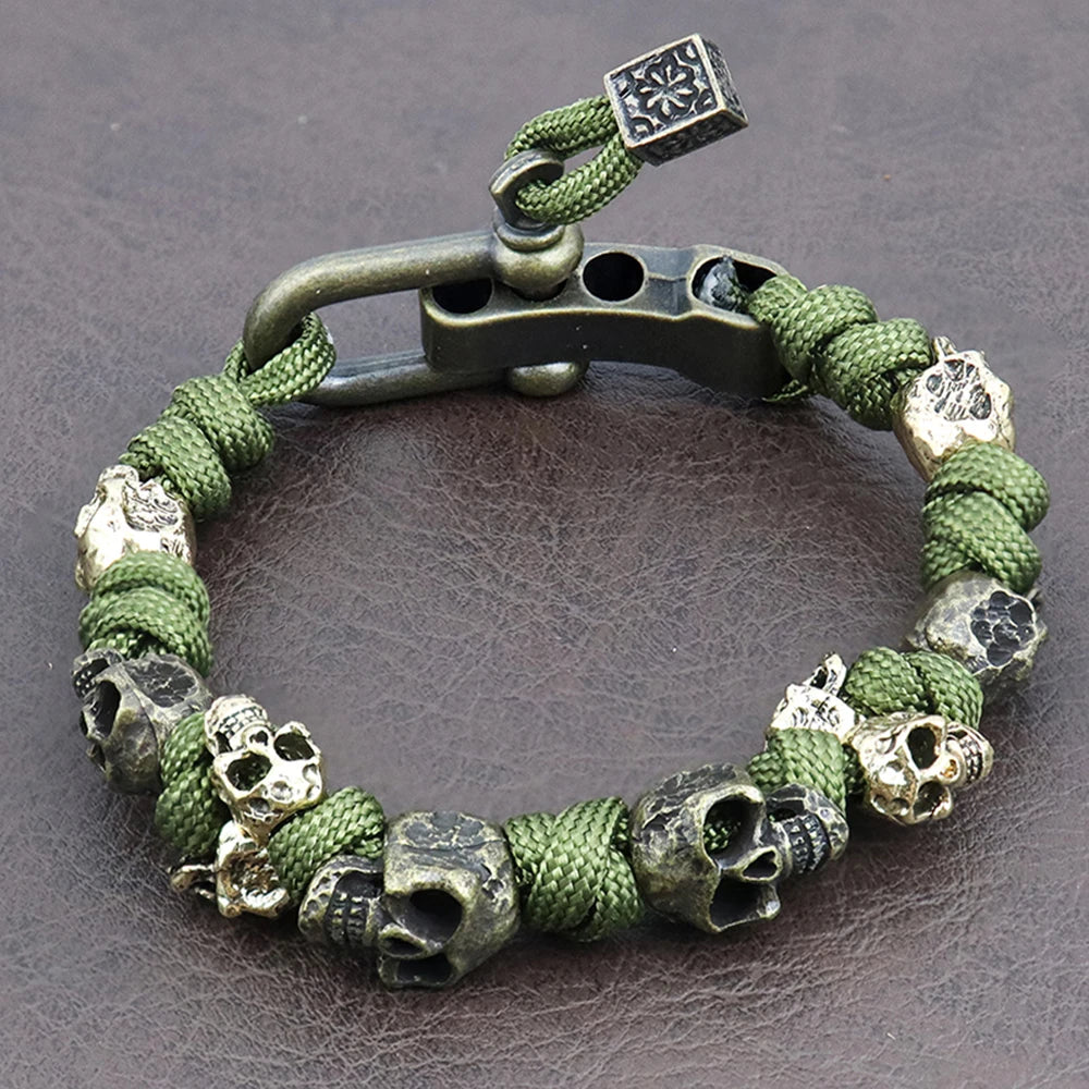 Unique Design Skull Bracelets for Men