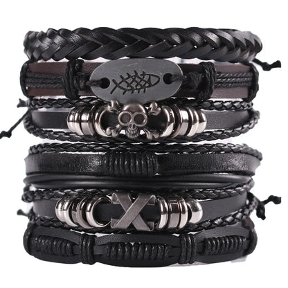 Vintage Leather Bracelet For Men