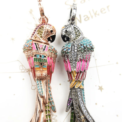 Pendant Colourful Parrot Summer For Women