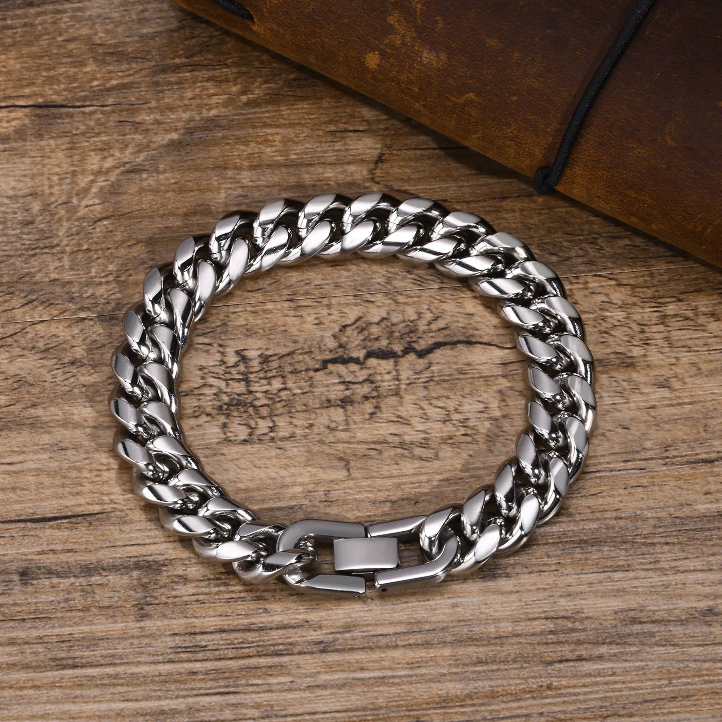 Men's 6/8/10/12mm Chain Bracelet