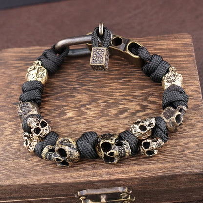 Unique Design Skull Bracelets for Men