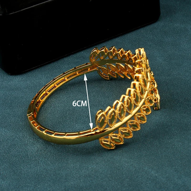 Gold/Silver Imitation Bangle/Bracelet + Ring