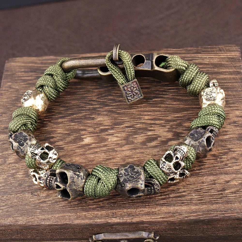 Unique Design Skull Bracelets for Men