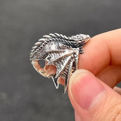 Dragon Rings Opening Adjustable Rings Vintage for Men