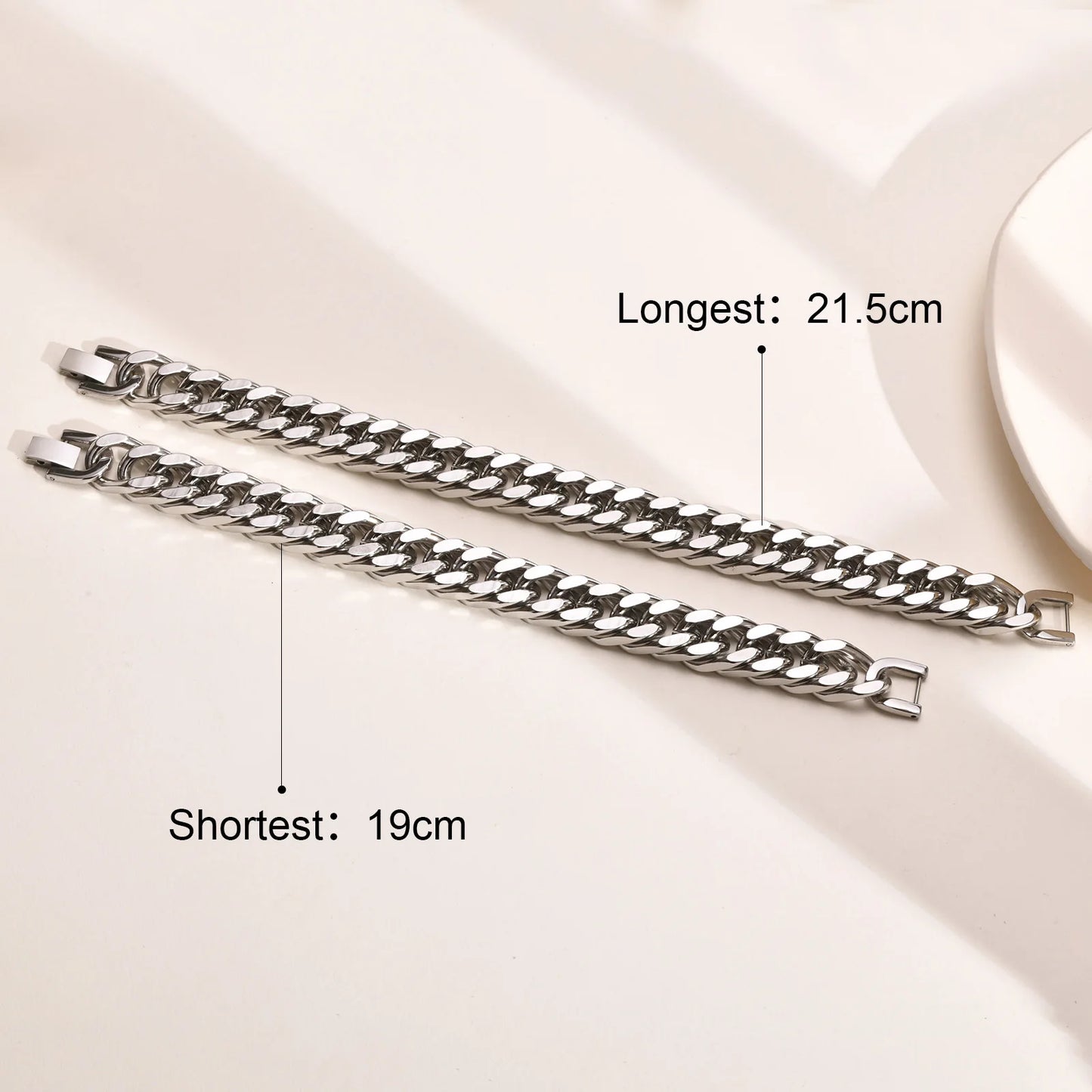 Stainless Steel Chain Bracelets for Men