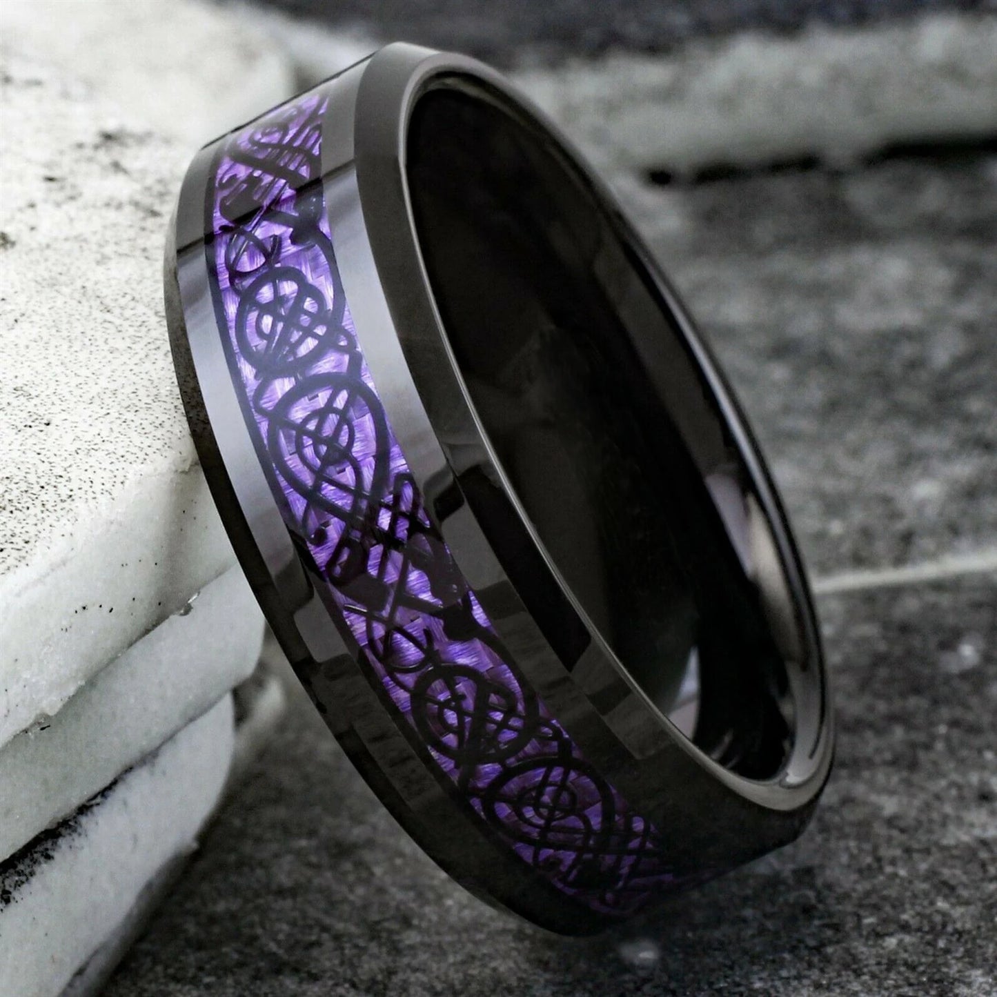 Men Stainless Steel Dragon Ring