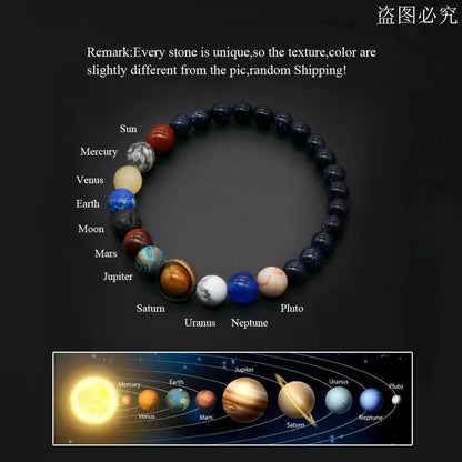 Universe Solar System Bracelet for Men/Women - Unisex