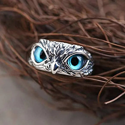 Charming Fashion Design Owl Eyes Ring for Women