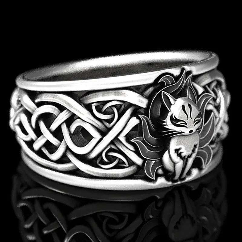 Vintage Nine Tailed Ring for Women